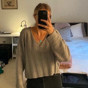 Grey sweater